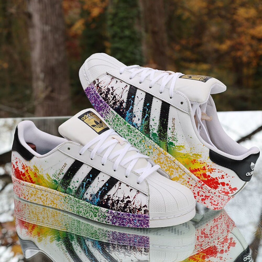 Adidas Superstar Paint splatter 2015 - Picture 7 of 13